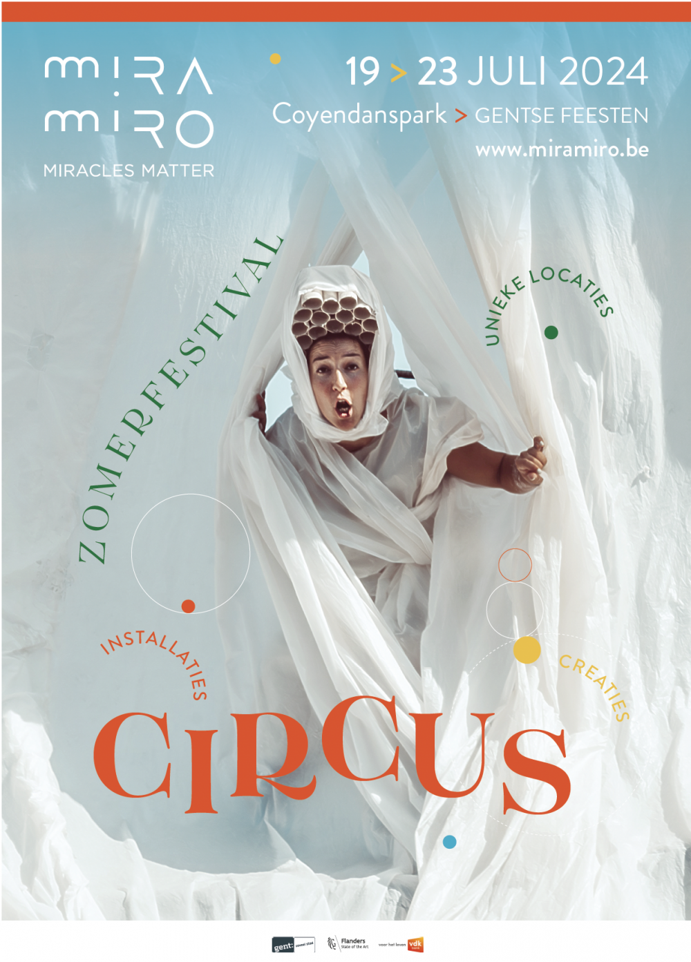Festival Poster Miramiro Summer 2024 - picture Masacrade