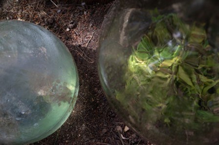 © Eva Bubla: Designated Breathing Zone. Installation at Giornate del Respiro / Sardegna Teatro, Fluminimaggiore, 2021. Photo: Laura Farneti